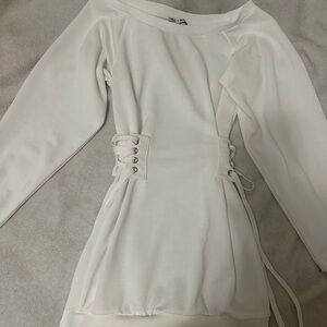 Fashion Nova Ivory Knit Top